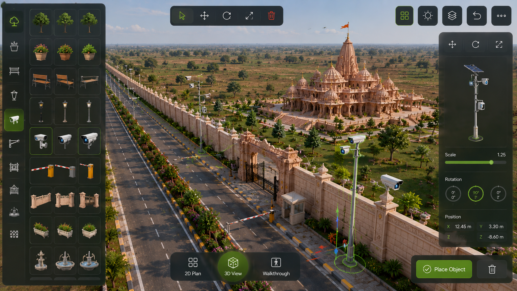 Northern India Landscape AR — Government Infrastructure Planning